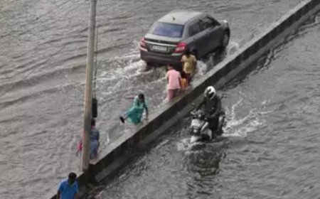 Slow storms bring downpour to Tamil Nadu
